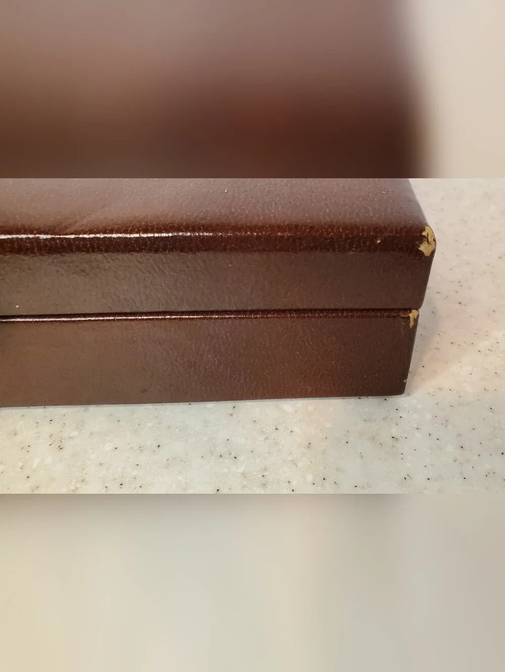 Vintage Lord Buxton Men's Jewelry Box Cufflink Tie Clip Organizer Brown MCM Gran